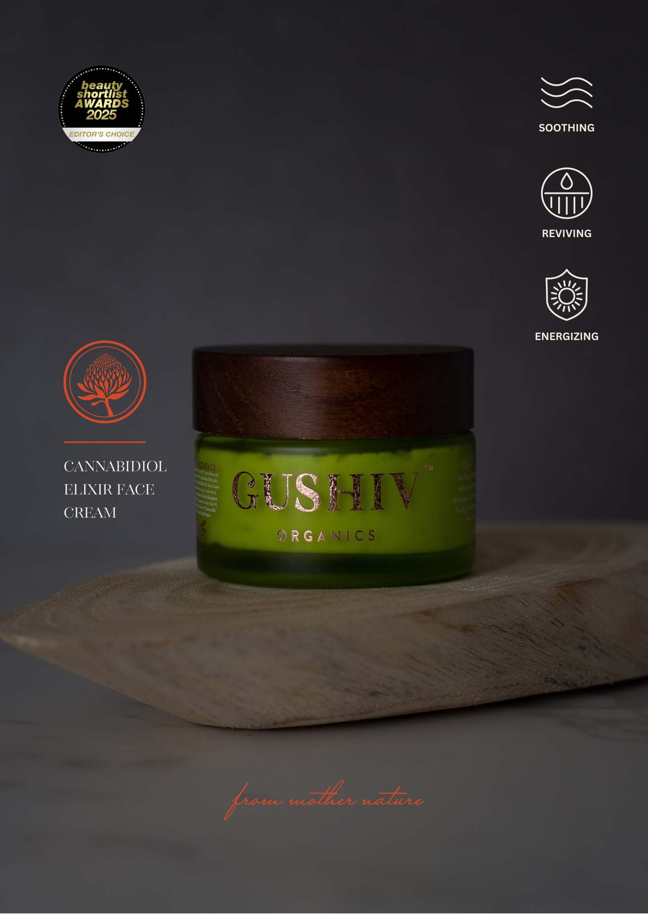 Cannabidiol Elixir Face Cream - Calming | Anti Inflammatory | Healing